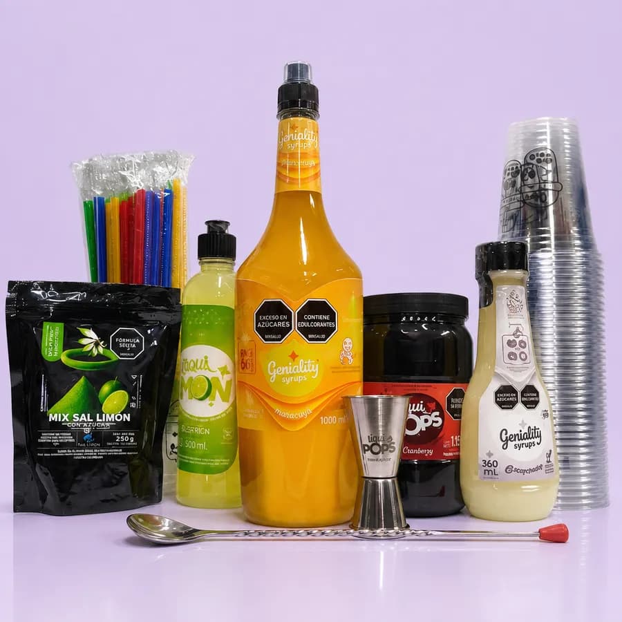Kit de iniciación para sodas y cócteles